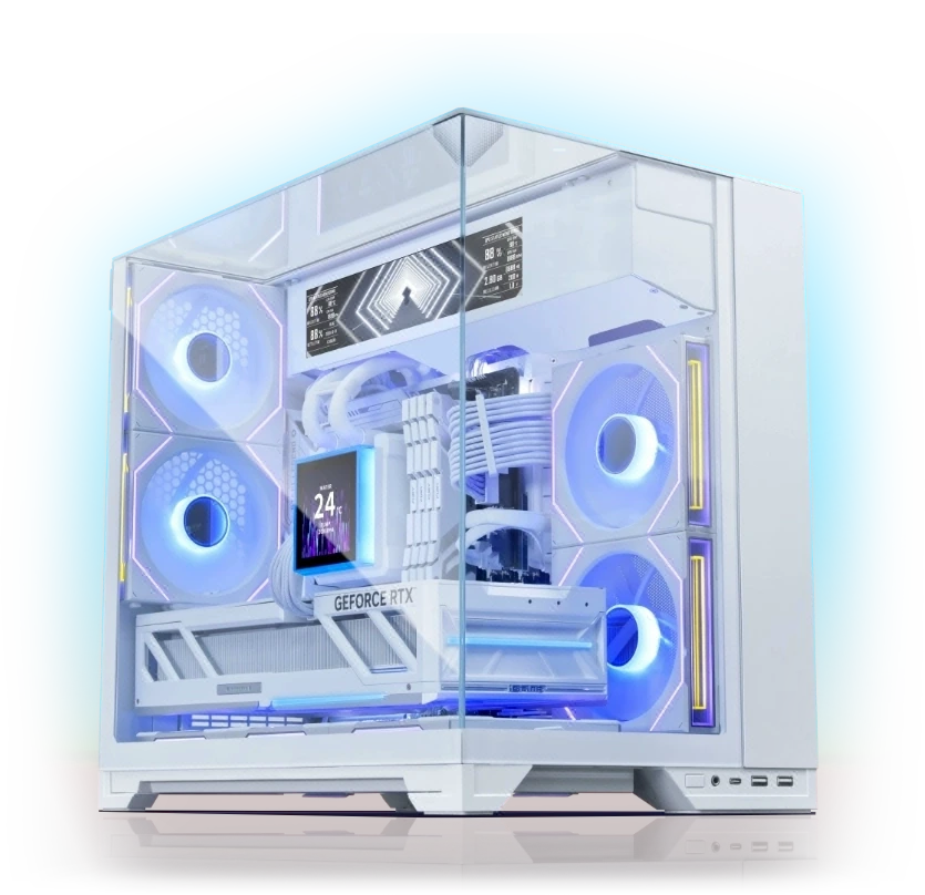 Игровой ПК Atmos — корпус Lian Li с ARGB-подсветкой