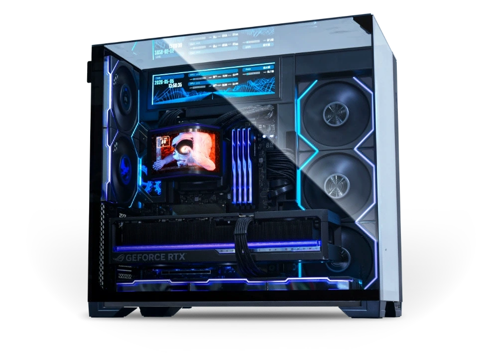 Игровой ПК Quantum — корпус Lian Li с ARGB-подсветкой